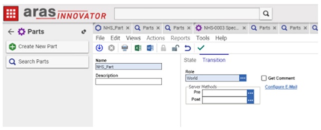 A screenshot of a production line management software