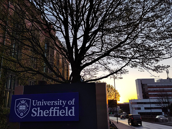 Photograph of the University of Sheffield exterior