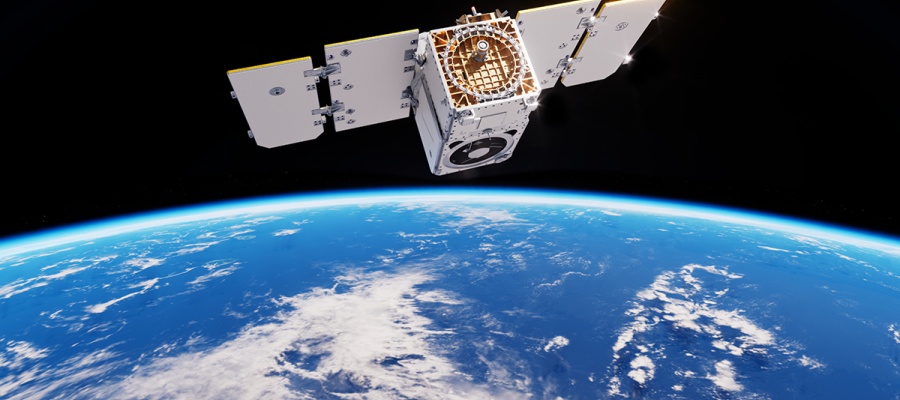 Pelican-2 rendering. (Graphic: Business Wire) [Image credit: Planet Labs PBC]