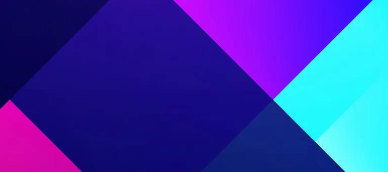 Abstract background with squares blue and pink