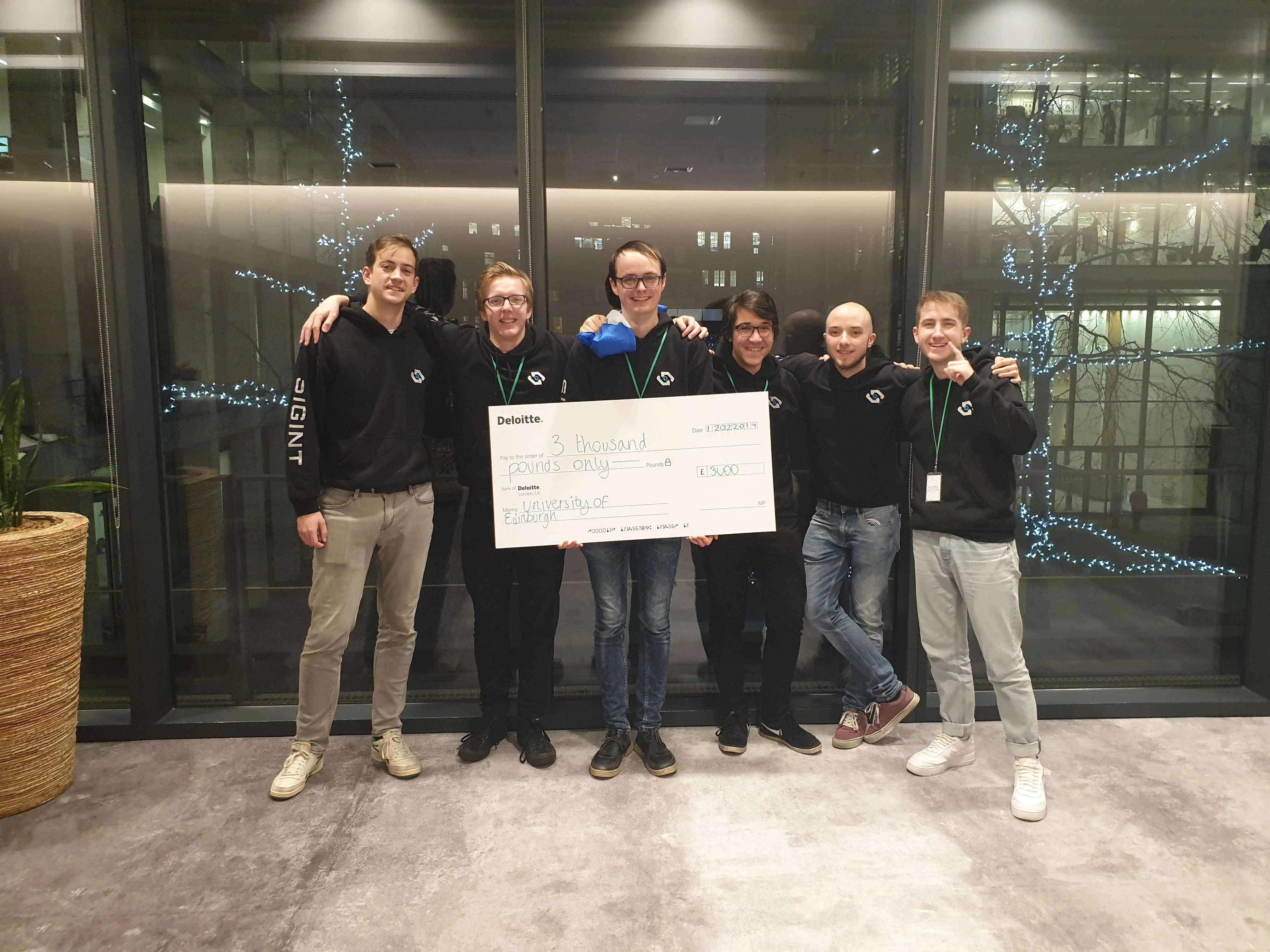 The winning SIGINT first team