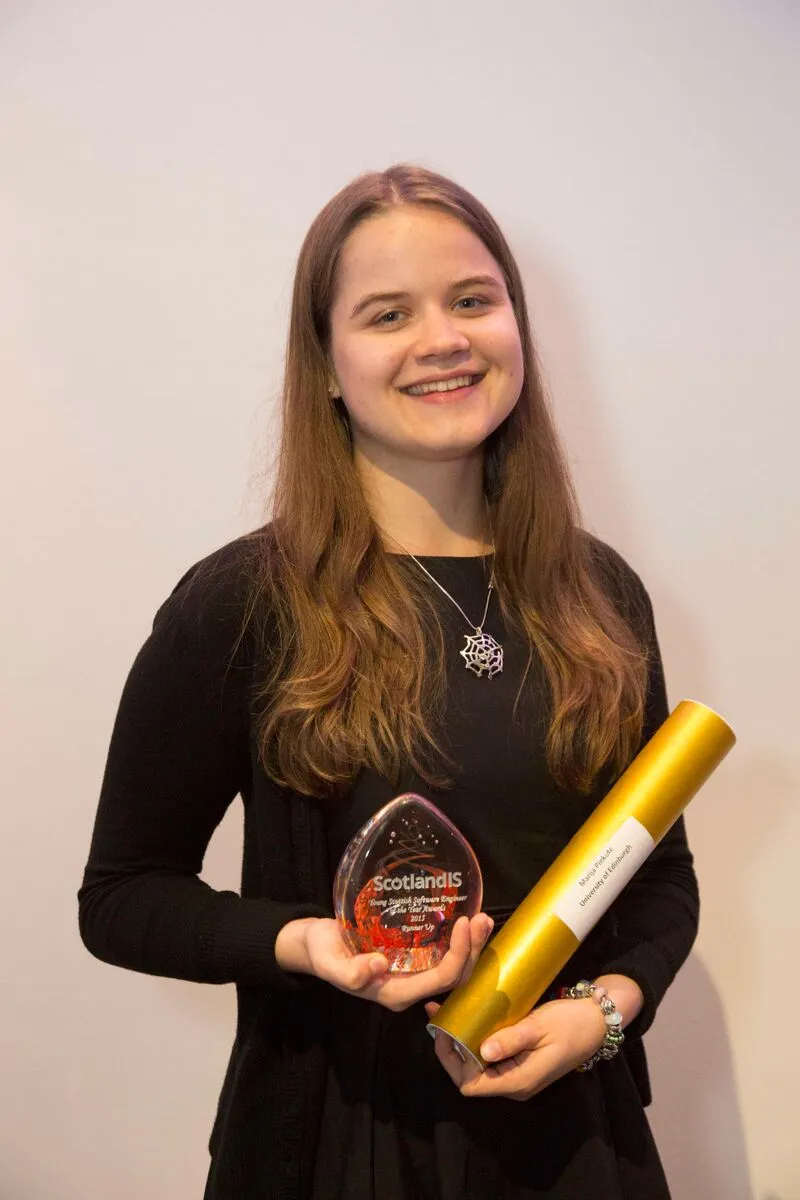 Mirija Pinkute at Award Ceremony 2015