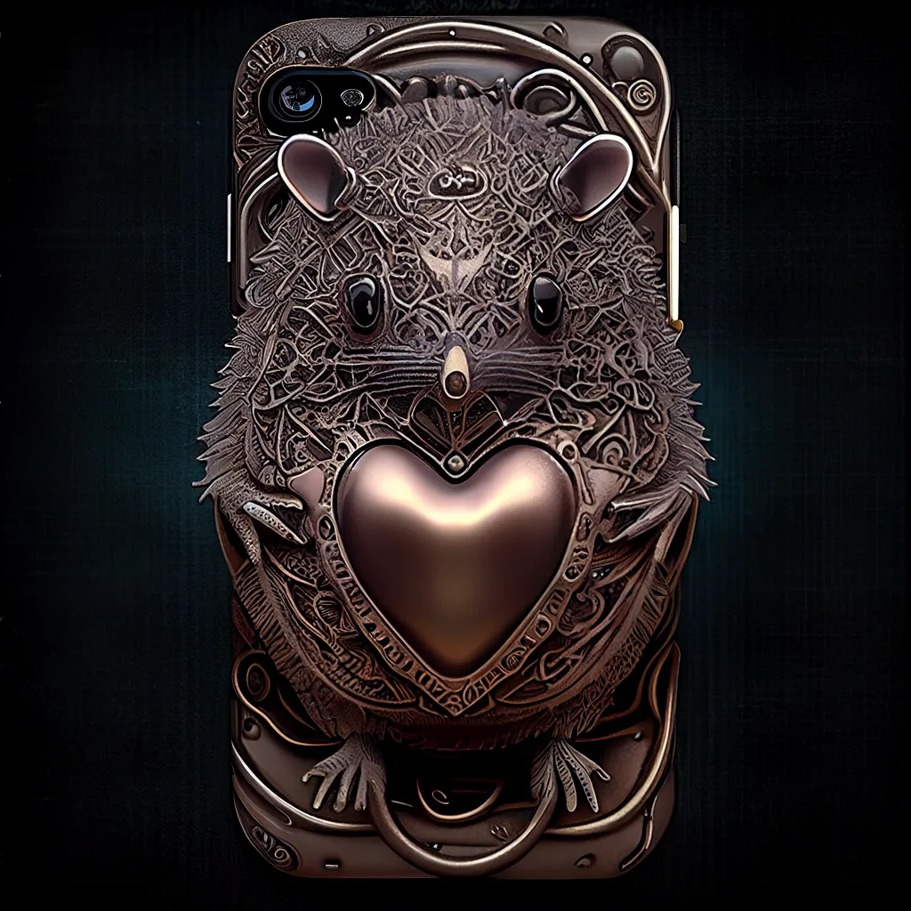 Cute mole-like steampunk nanorobot