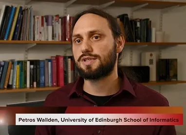 Petros Wallden, still from CACM video