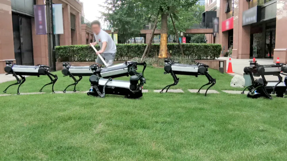 The robot was tested to see if it could overcome counterbalance disturbances.