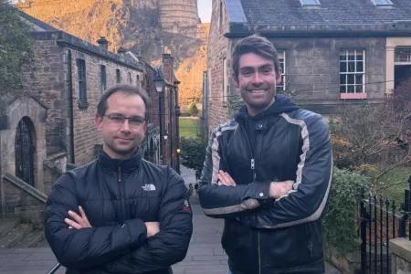 Professor Chris Lucas (left) and Dr Stefan Bostock (right), co‑founders of Danu Insights.