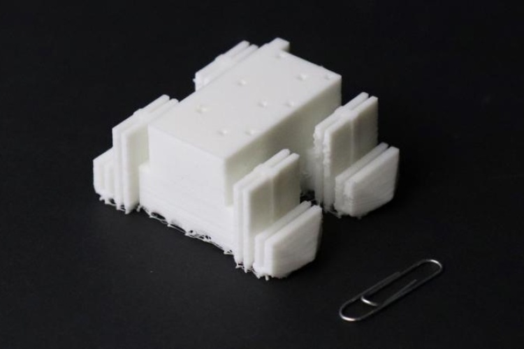 RAS CDT students develop soft robots that walk off 3D printer that makes them
