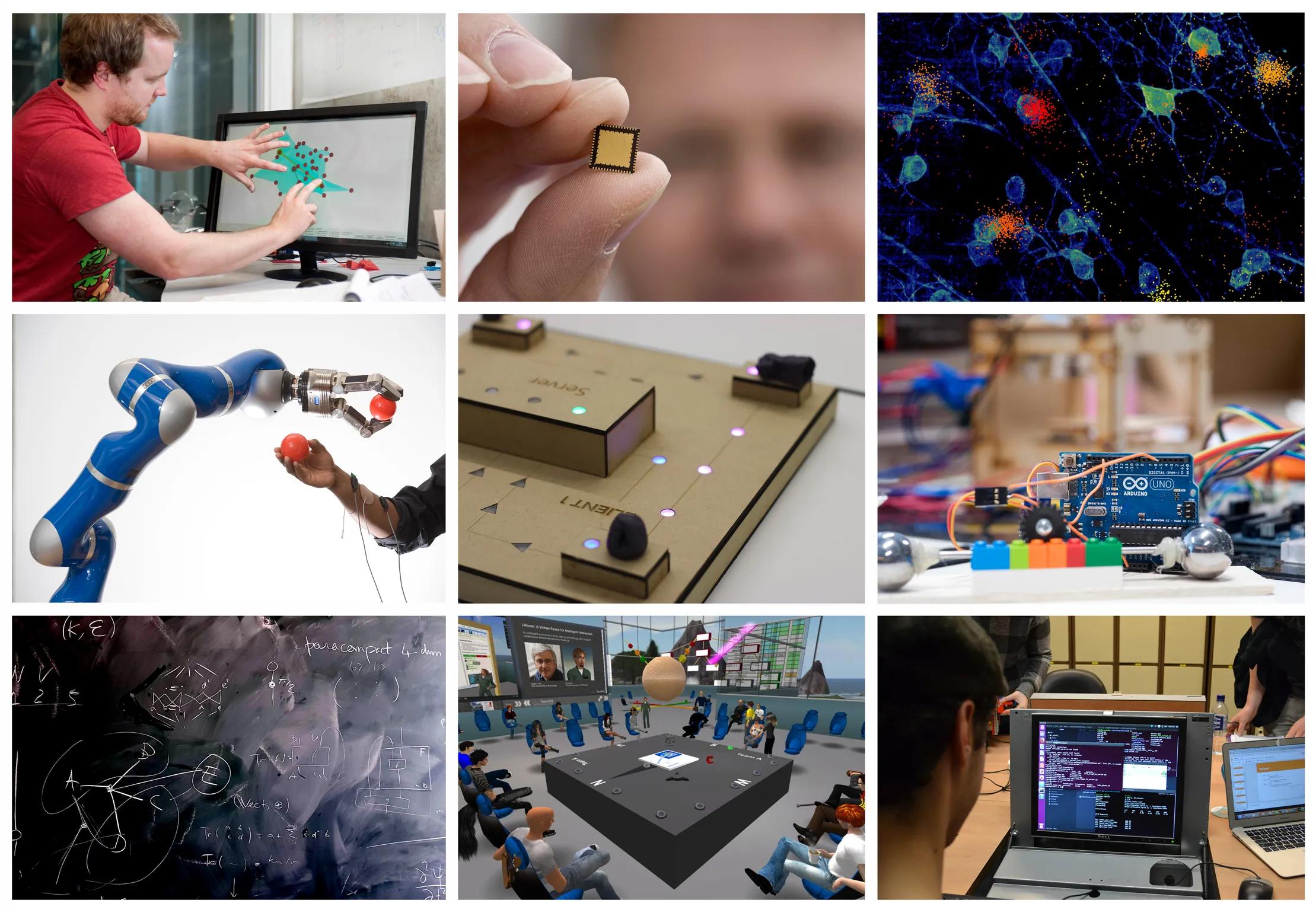 School of Informatics collage of images