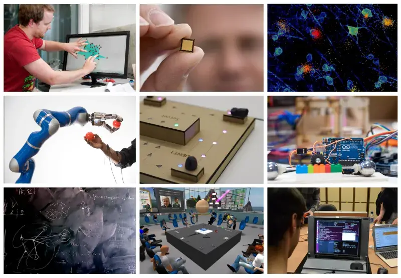 School of Informatics collage of images