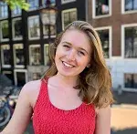 Photo of Charlotte Merzbacher Biomedical AI CDT student 2021 cohort