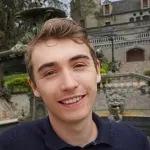 Photo of Dominic Phillips Biomedical AI CDT student 2021 cohort