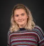 Photo of Ella Davyson Biomedical AI CDT student 2020 cohort