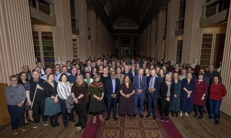 Colleagues celebrated for their long service