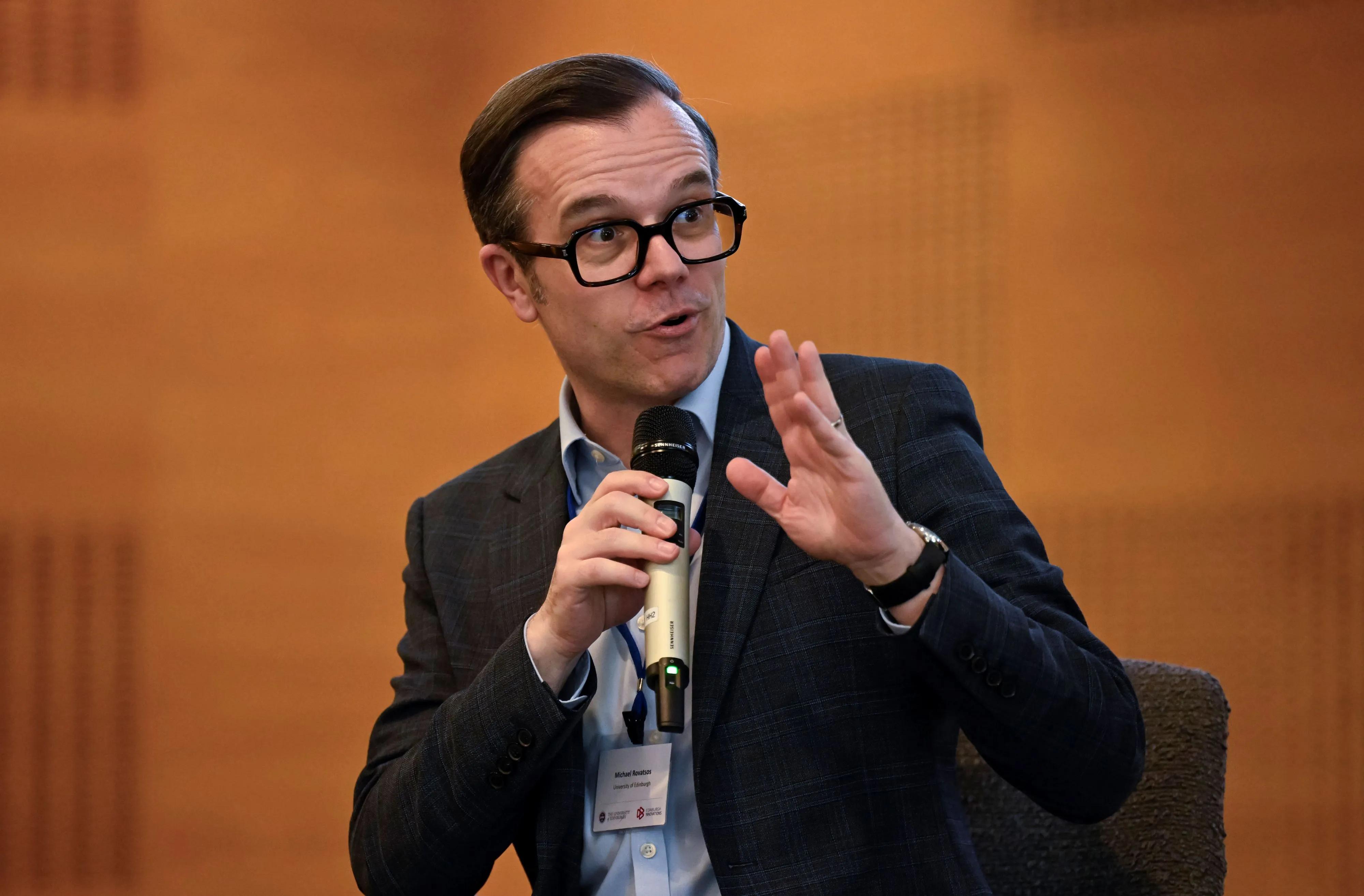 Professor Michael Rovatsos, Personal Chair of Artificial Intelligence in the School of Informatics