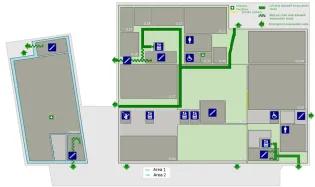 Ground Floor Fire Exits and Escape Routes