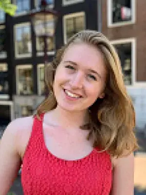Photo of Charlotte Merzbacher Biomedical AI CDT student 2021 cohort